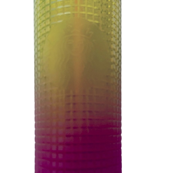 STARBUCKS Studded Rainbow Watermelon 24oz Venti cup. - Picture 2 of 3